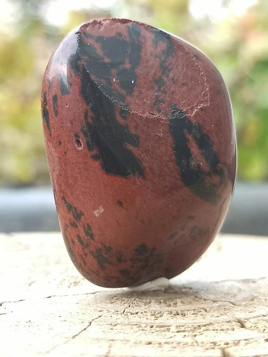 Obsidienne acajou Magahony du Mexique pierre roulée Grade A++++ Obsidienne Acajou ou Magahony du Mexique