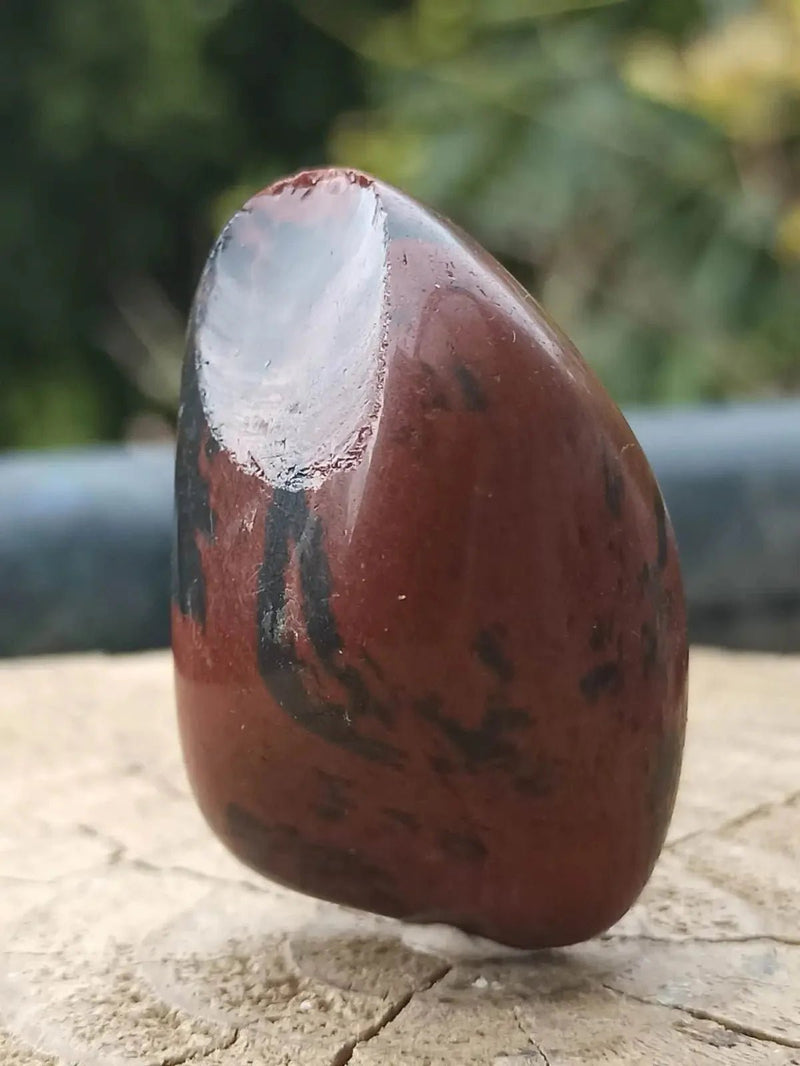 Load image into Gallery viewer, Obsidienne acajou Magahony du Mexique pierre roulée Grade A++++ Obsidienne Acajou ou Magahony du Mexique
