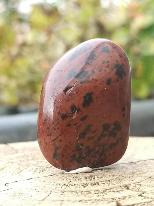 Obsidienne acajou Magahony du Mexique pierre roulée Grade A++++ Obsidienne Acajou ou Magahony du Mexique