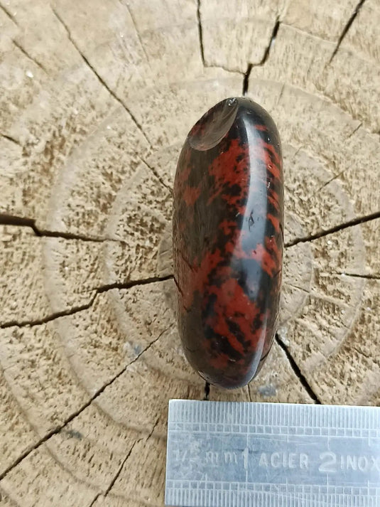 Obsidienne Acajou Magahony du Mexique pierre roulée Grade A++++ Obsidienne Acajou ou Magahony du Mexique