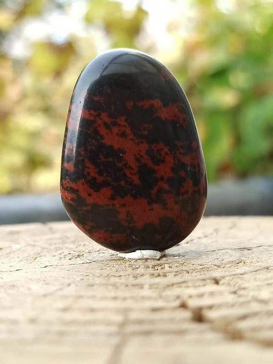 Obsidienne Acajou Magahony du Mexique pierre roulée Grade A++++ Obsidienne Acajou ou Magahony du Mexique