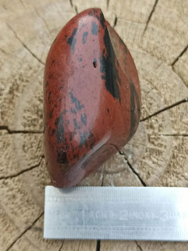 Load image into Gallery viewer, Obsidienne acajou Magahony du Mexique pierre roulée Grade A++++ Obsidienne Acajou ou Magahony du Mexique
