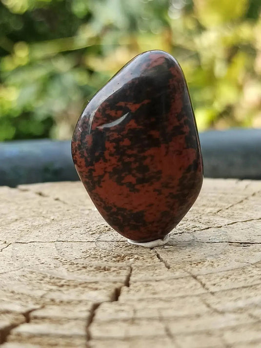 Obsidienne Acajou Magahony du Mexique pierre roulée Grade A++++ Obsidienne Acajou ou Magahony du Mexique