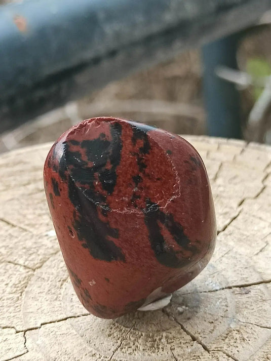 Obsidienne acajou Magahony du Mexique pierre roulée Grade A++++ Obsidienne Acajou ou Magahony du Mexique