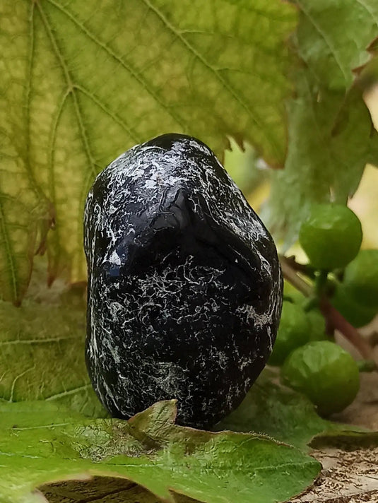 Obsidienne larme d’apache du Mexique pierre roulée Grade A++++ Obsidienne larme d’apache pierre roulée