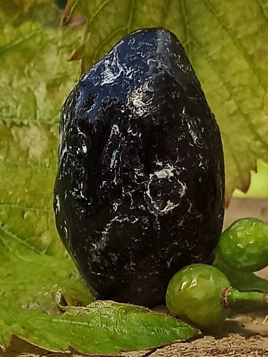 Obsidienne larme d’apache du Mexique pierre roulée Grade A++++ Obsidienne larme d’apache pierre roulée