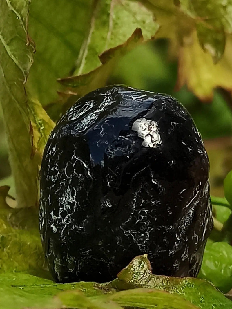 Load image into Gallery viewer, Obsidienne larme d’apache du Mexique pierre roulée Grade A++++ Obsidienne larme d’apache pierre roulée
