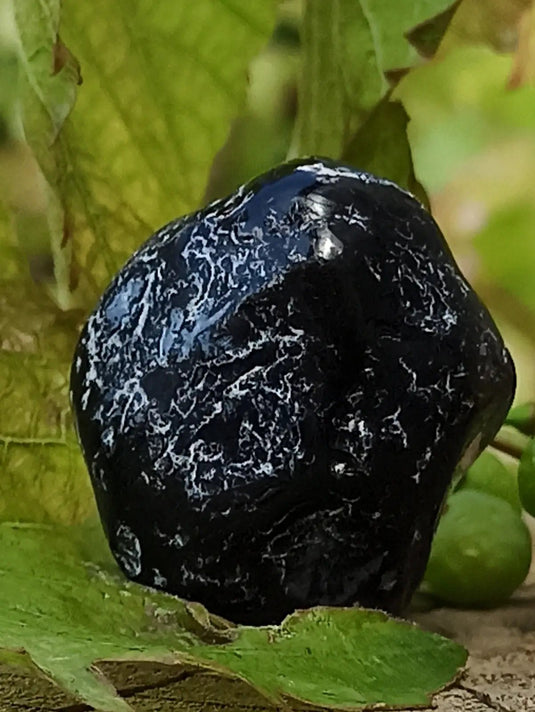 Obsidienne larme d’apache du Mexique pierre roulée Grade A++++ Obsidienne larme d’apache pierre roulée
