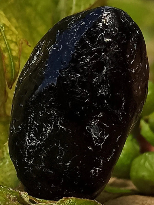 Obsidienne larme d’apache du Mexique pierre roulée Grade A++++ Obsidienne larme d’apache pierre roulée
