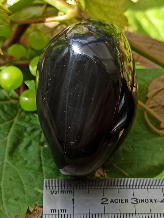 Obsidienne Œil céleste du Mexique galet Grade A++++ Obsidienne œil céleste galet