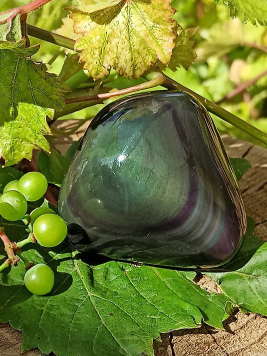 Obsidienne Œil céleste du Mexique galet Grade A++++ Obsidienne œil céleste galet