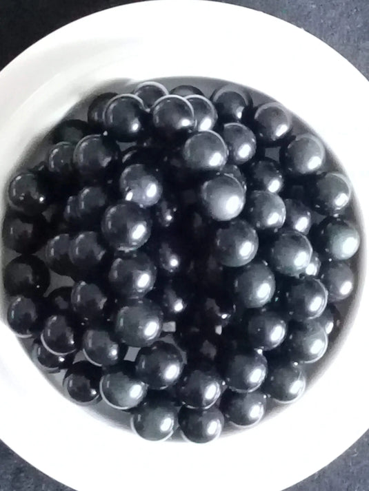 Obsidienne Œil céleste du Mexique Perle Grade A++++ Prix perle à l’unité Oeil céleste du Mexique perle Dans la besace du p'tit Poucet   