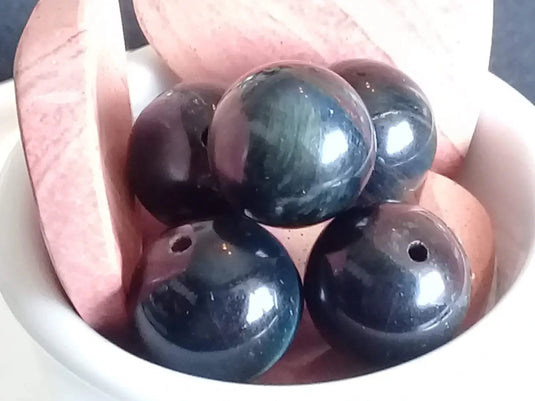 Œil de faucon du Mexique perle Grade A++++ Prix perle à l’unité Œil de faucon perles 8mm