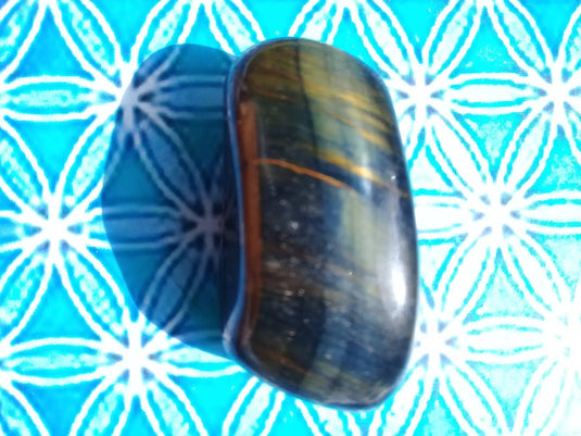 Œil de faucon pierre roulée Grade A ++++ Pierre roulée Œil de faucon