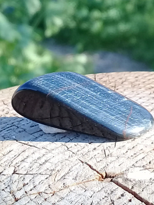 Œil de faucon pierre roulée Grade A ++++ Œil de faucon pierre roulée Dans la besace du p'tit Poucet   