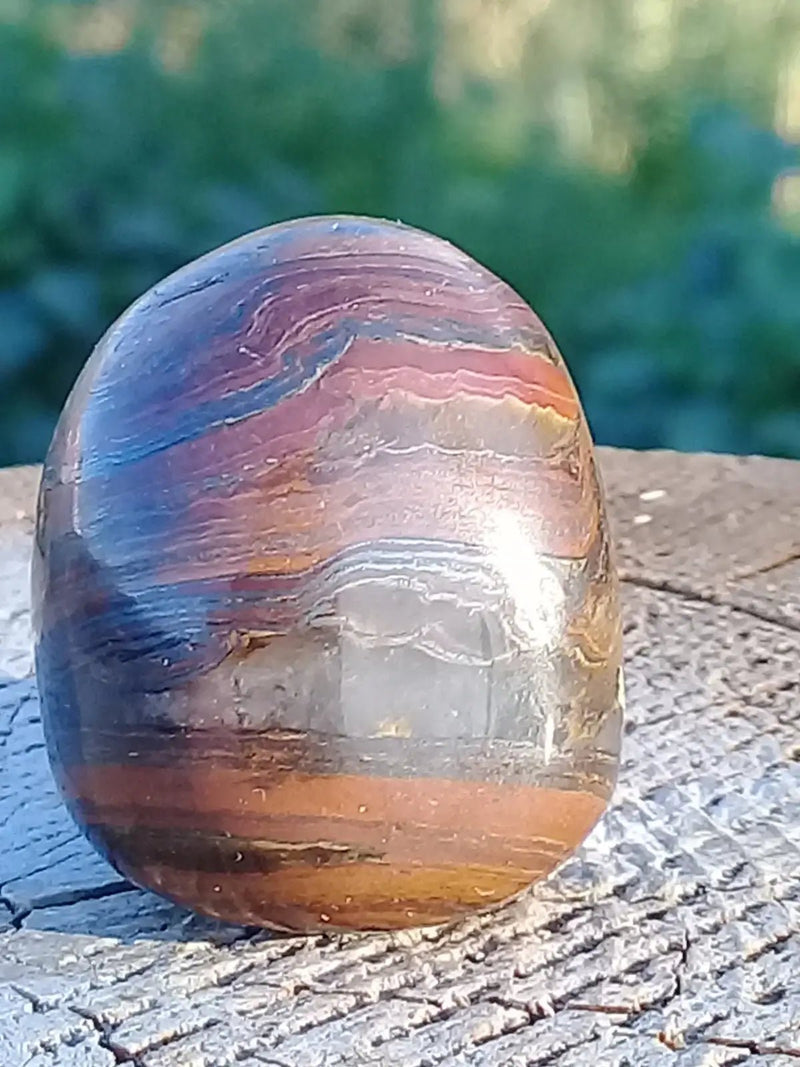 Load image into Gallery viewer, Œil de fer (Œil de tigre Œil de taureau Hématite) pierre roulée Grade A ++++ Œil de fer (Œil de tigre Œil de taureau Hématite)
