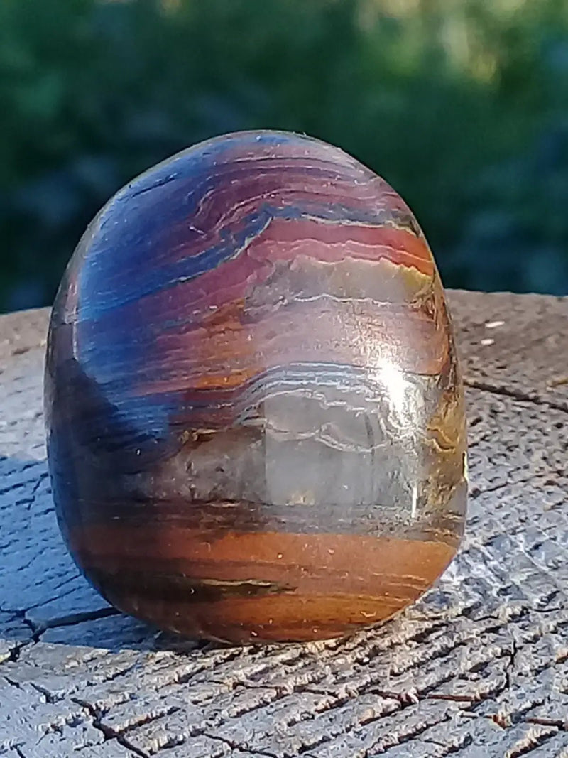 Load image into Gallery viewer, Œil de fer (Œil de tigre Œil de taureau Hématite) pierre roulée Grade A ++++ Œil de fer (Œil de tigre Œil de taureau Hématite)
