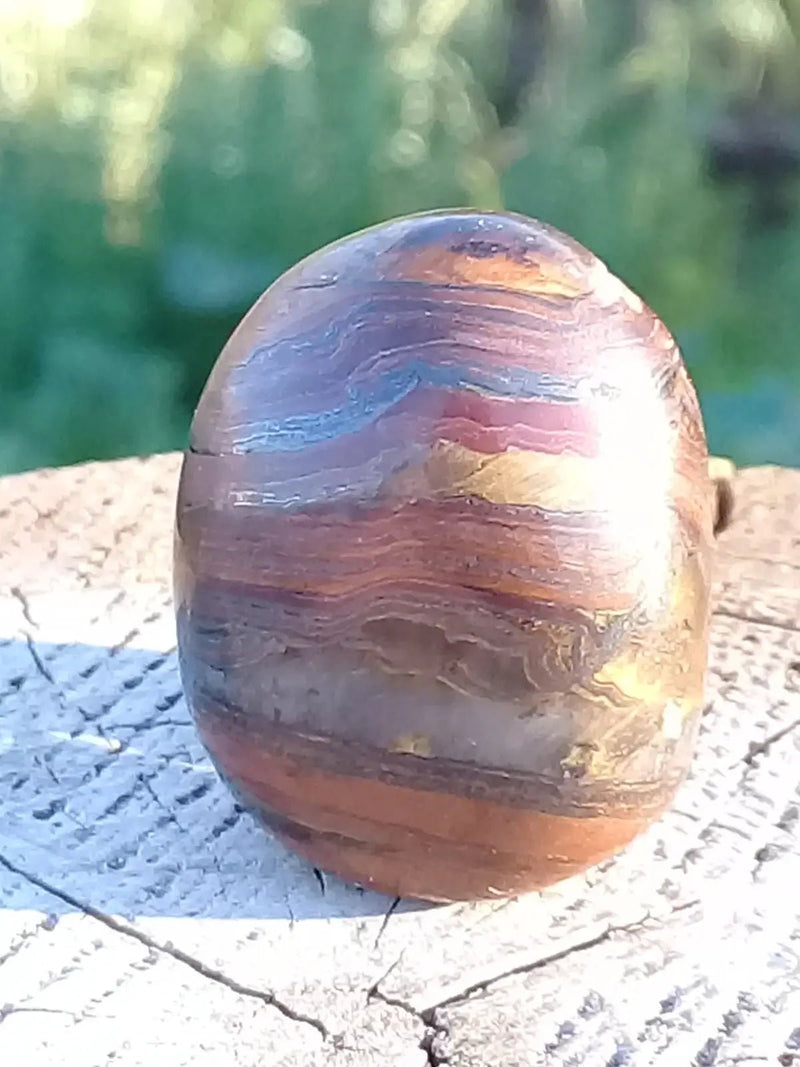 Load image into Gallery viewer, Œil de fer (Œil de tigre Œil de taureau Hématite) pierre roulée Grade A ++++ Œil de fer (Œil de tigre Œil de taureau Hématite)
