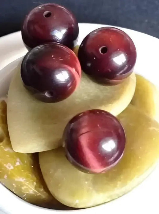 Œil de taureau du Mexique perle Grade A++++ Prix perle à l’unité Œil de taureau du Mexique perles 8mm