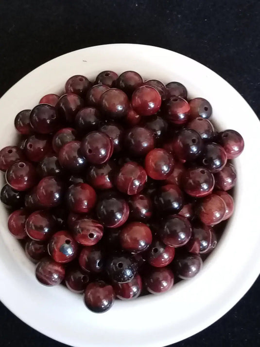 Œil de taureau du Mexique perle Grade A++++ Prix perle à l’unité Œil de taureau du Mexique perles 8mm