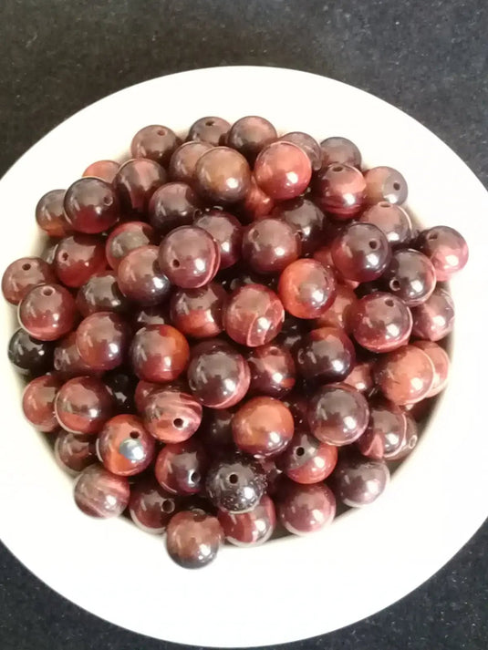 Œil de taureau du Mexique perle Grade A++++ Prix perle à l’unité Œil de taureau du Mexique perles 8mm