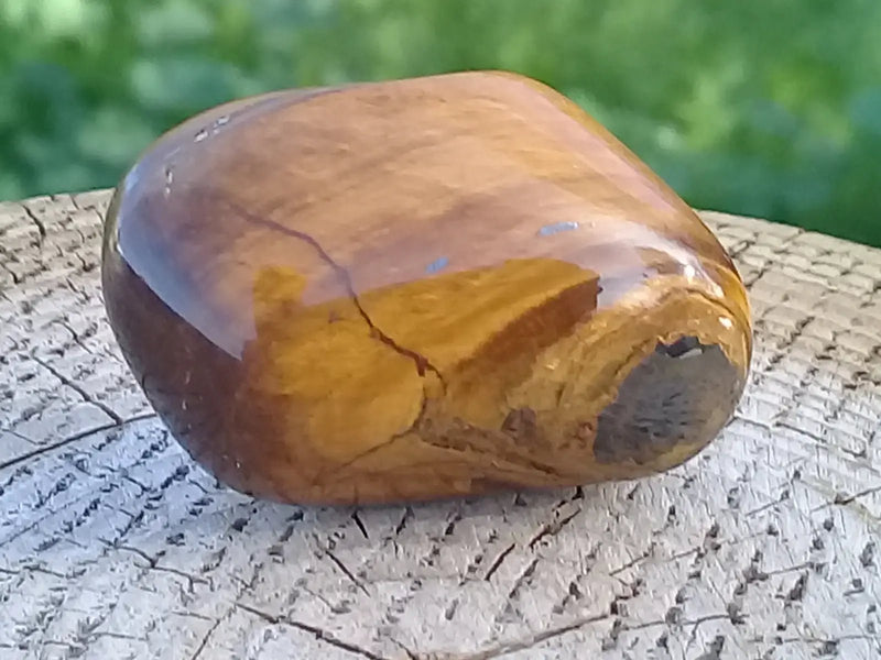 Load image into Gallery viewer, Œil de Tigre avec Hématite pierre roulée Grade A ++++ Œil de Tigre avec Hématite pierre roulée
