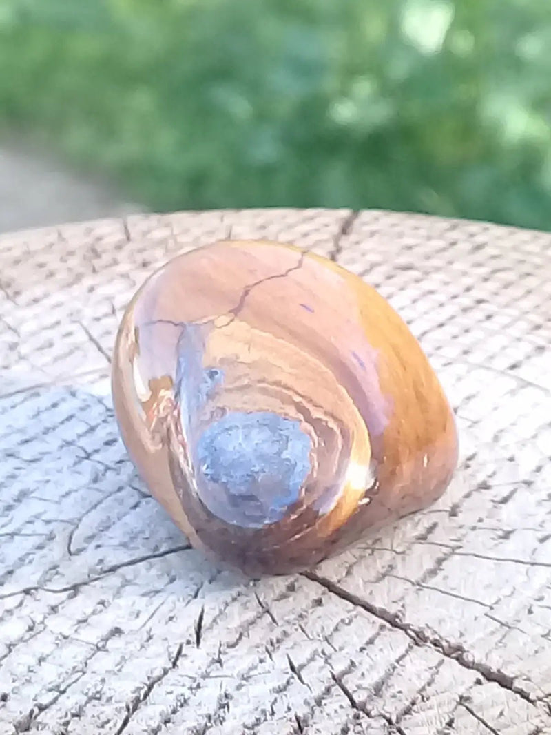 Load image into Gallery viewer, Œil de Tigre avec Hématite pierre roulée Grade A ++++ Œil de Tigre avec Hématite pierre roulée
