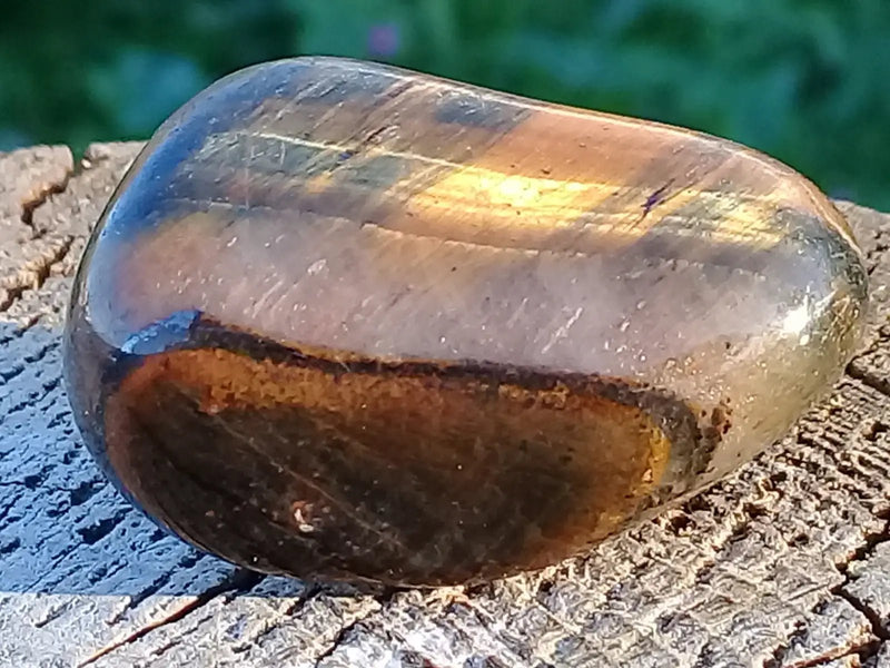 Chargez l&#39;image dans la visionneuse de la galerie, Œil de tigre &amp; Œil de faucon pierre roulée Grade A ++++ Œil de Tigre Œil de Faucon pierre roulée
