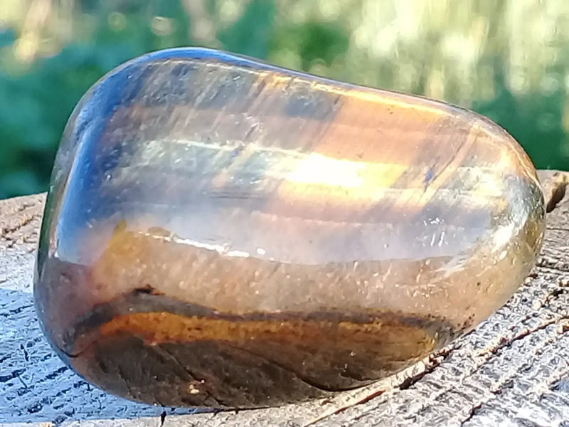 Chargez l&#39;image dans la visionneuse de la galerie, Œil de tigre &amp; Œil de faucon pierre roulée Grade A ++++ Œil de Tigre Œil de Faucon pierre roulée
