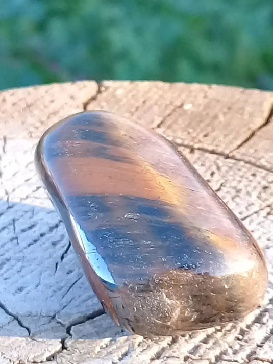 Œil de tigre & Œil de faucon pierre roulée Grade A ++++ Œil de Tigre Œil de Faucon pierre roulée