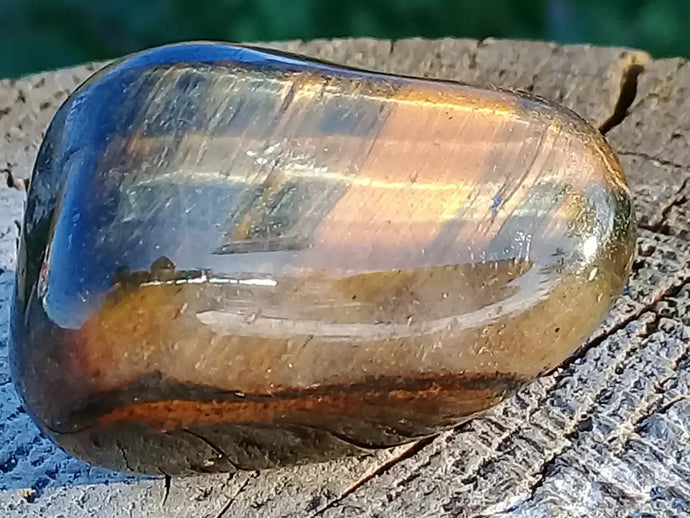 Œil de tigre & Œil de faucon pierre roulée Grade A ++++ Œil de Tigre Œil de Faucon pierre roulée