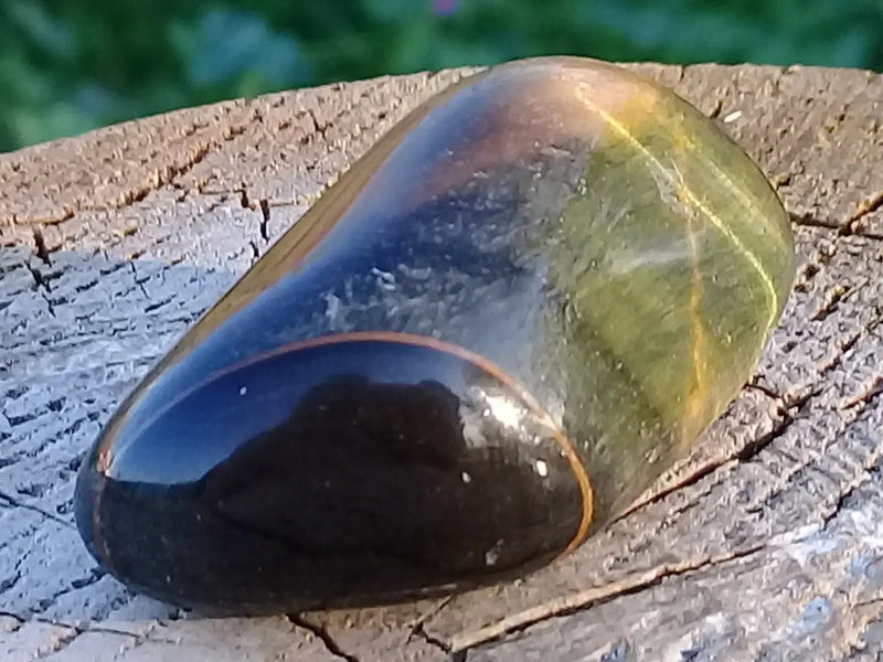 Chargez l&#39;image dans la visionneuse de la galerie, Œil de tigre Œil de faucon pierre roulée Grade A ++++ Œil de Tigre Œil de Faucon pierre roulée
