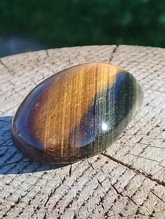 Œil de Tigre Œil de Faucon pierre roulée Grade A ++++ Œil de Tigre Œil de Faucon pierre roulée