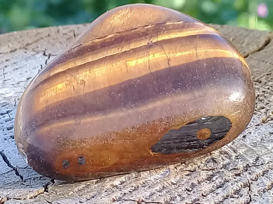 Œil de tigre pendentif Grade A ++++ (Fourni avec cordon) Œil de tigre Pendentif