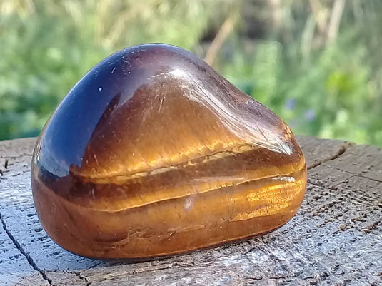 Œil de tigre pendentif Grade A ++++ (Fourni avec cordon) Œil de tigre Pendentif