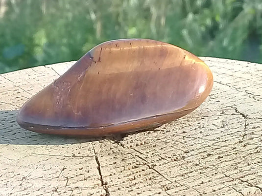 Œil de Tigre pierre roulée Grade A ++++ Œil de Tigre pierre roulée