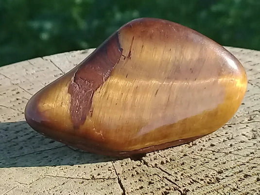 Œil de Tigre pierre roulée Grade A ++++ Œil de Tigre pierre roulée