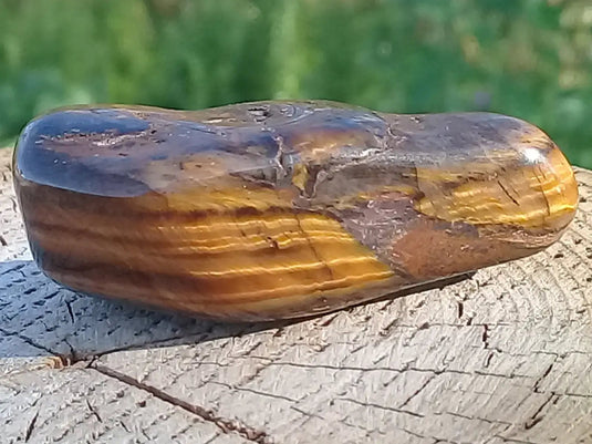 Œil de Tigre pierre roulée Grade A ++++ Œil de Tigre pierre roulée