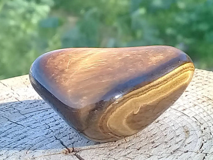 Œil de Tigre pierre roulée Grade A ++++ Œil de Tigre pierre roulée