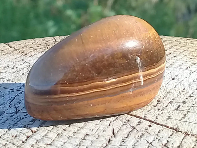 Œil de Tigre pierre roulée Grade A ++++ Œil de Tigre pierre roulée