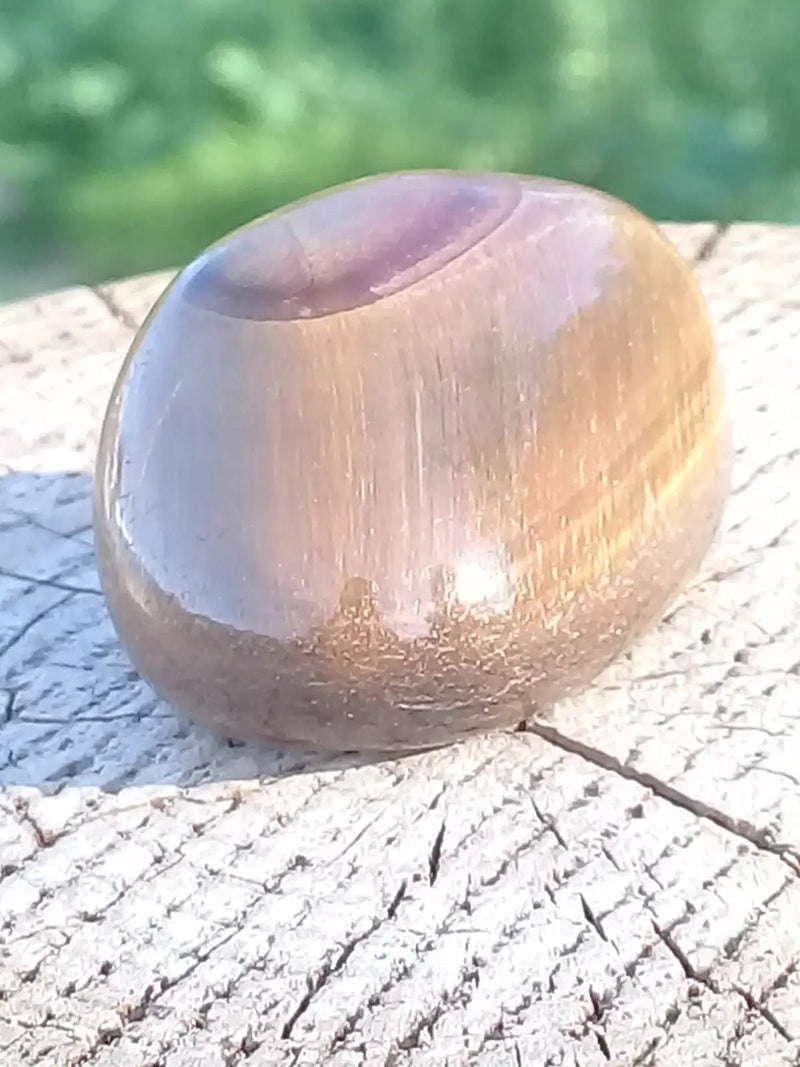 Load image into Gallery viewer, Œil de Tigre pierre roulée Grade A ++++ Œil de Tigre pierre roulée
