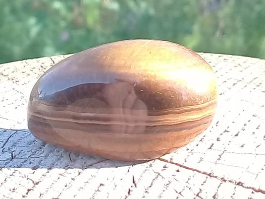 Œil de Tigre pierre roulée Grade A ++++ Œil de Tigre pierre roulée