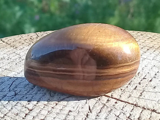 Œil de Tigre pierre roulée Grade A ++++ Œil de Tigre pierre roulée