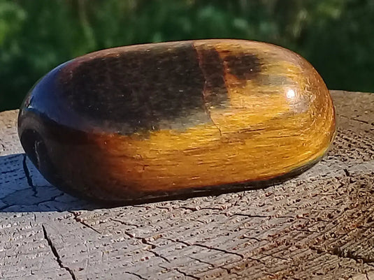 Œil de Tigre pierre roulée Grade A ++++ Œil de Tigre pierre roulée