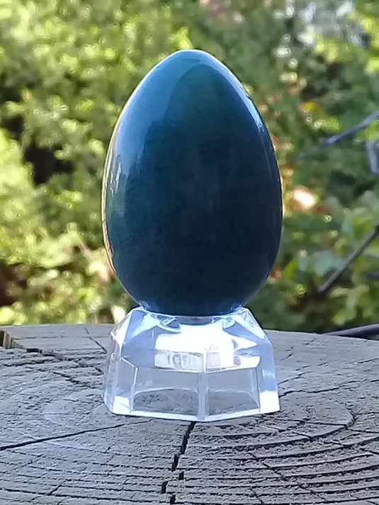 Œuf ’ Tantra Yoni ’ en Aventurine verte du Brésil Grade A ++++ Gros modèle Œuf ’ Tantra Yoni ’ en Aventurine verte du Brésil Gros modèle