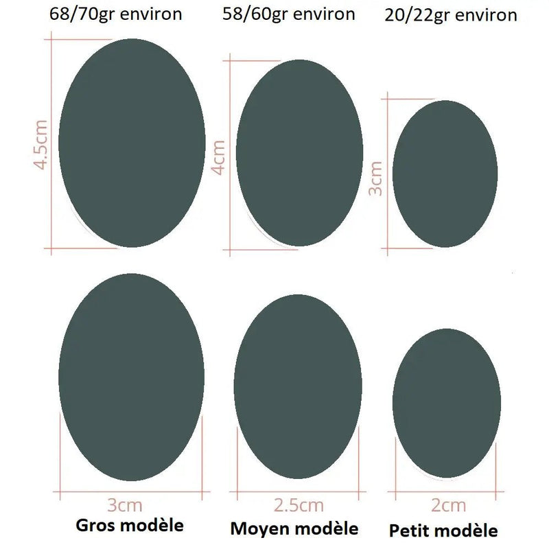 Chargez l&#39;image dans la visionneuse de la galerie, Œuf ’ Tantra Yoni ’ en Jade Néphrite de Birmanie Grade A++++ kit 3 tailles Œuf ’ Tantra Yoni ’ Jade Néphrite de Birmanie kit 3 tailles
