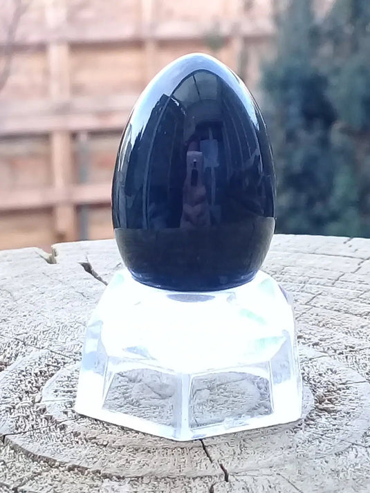 Œuf ’ Tantra Yoni ’ en Jade Néphrite de Birmanie Grade A++++ petit modèle Œuf de ’ Tantra Yoni ’ en Jade Néphrite de Birmanie petit modèle