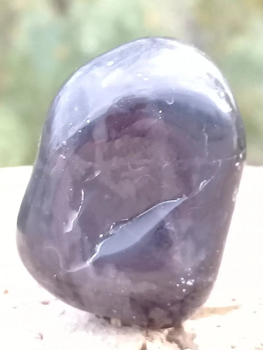 Onyx noire du Brésil pierre roulée Grade A++++ Onyx noire du Brésil pierre roulée