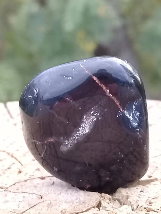 Onyx noire du Brésil pierre roulée Grade A++++ Onyx noire du Brésil pierre roulée