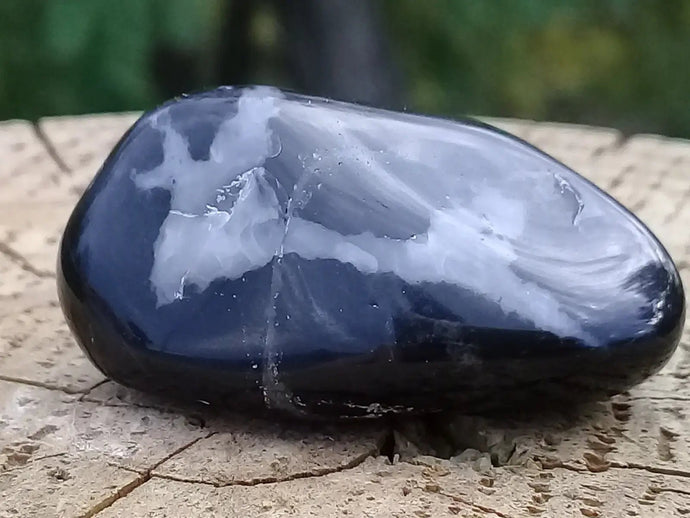 Onyx noire du Brésil pierre roulée Grade A++++ Onyx noire du Brésil pierre roulée